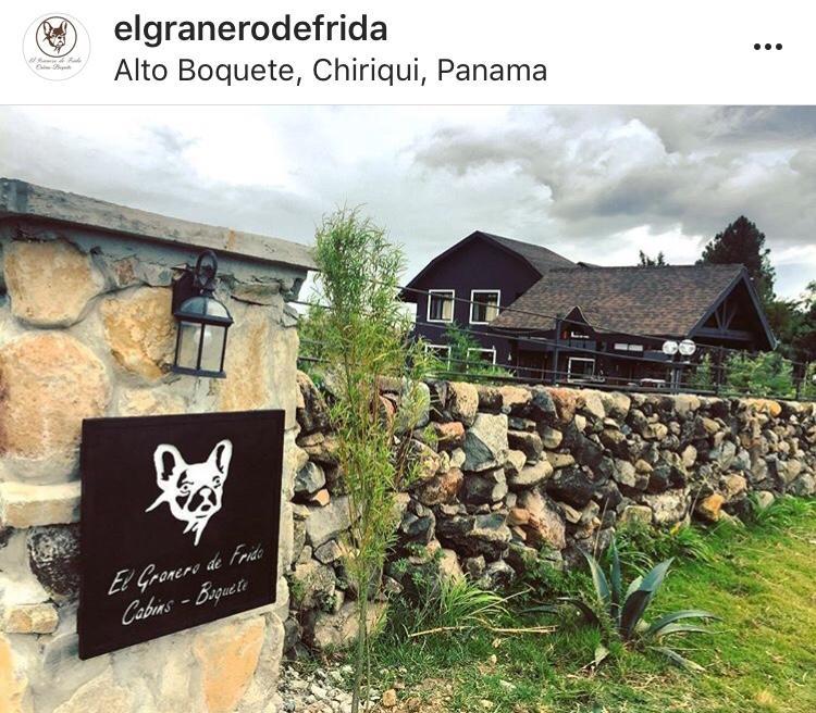 Hotel El Granero De Frida Boquete Esterno foto